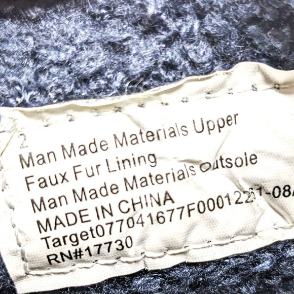 Cat & Jack Shoes Youth Boys 2 Kory Faux Brown Leather Ankle Boots Lace Up - Picture 8 of 8